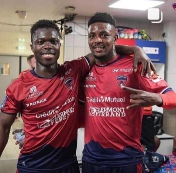 jmg academiciens ALI et SALIS, qui accèdent en Ligue 1 avec CLERMONT Foot.