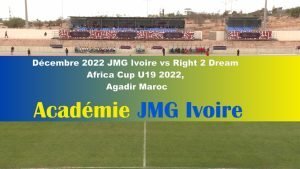 Africa Cup U19 Academie JMG Cote Ivoire vs Right to Dream d'Agadir