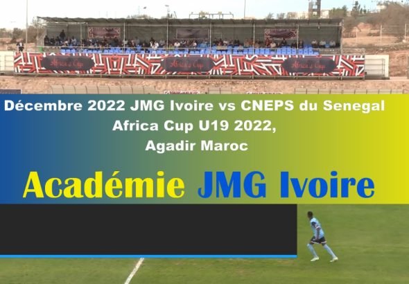 Africa Cup U19 Academie JMG Mali vs CNEPS du Sénégal à Agadir