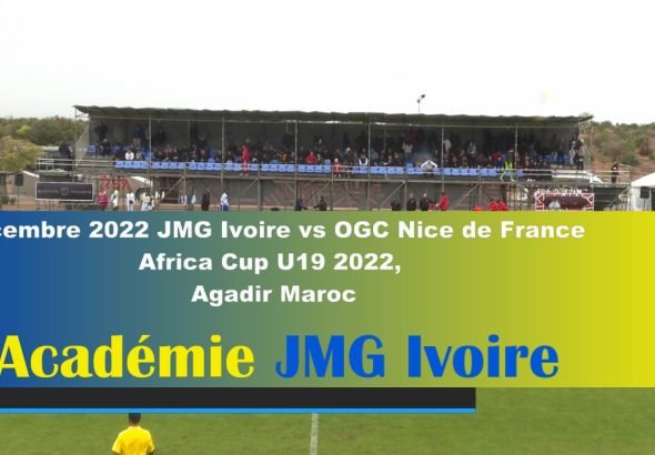 Africa Cup U19 Academie JMG Mali vs OGC Nice de France à Agadir