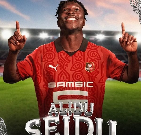 Alidu Seidu academicien JMG du stade rennais affronte son ancien club clermont foot